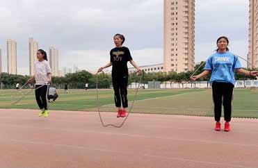中考体育跳绳训练